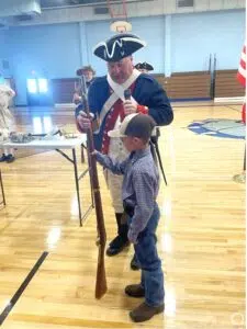 2024 3-8 Smith Valley Elem. 16 BBP CG, Donn Dalton with his nephew, Johnny Ray Armstrong. NOTE PHOTO RELEASE IS SIGNED Photo by Claire Hess