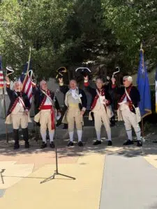 2025 7-4 JULY 4th BELL RINGING BBP Color Guard HUZZAH, by Claire Hess